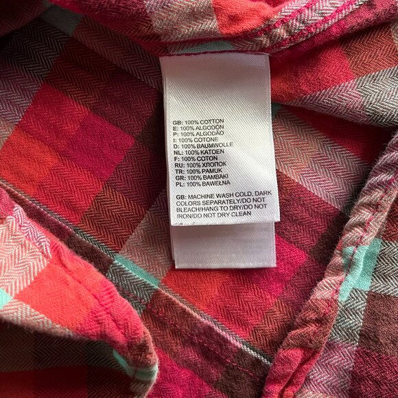 The North Face plaid shirt S - Picture 7 of 11